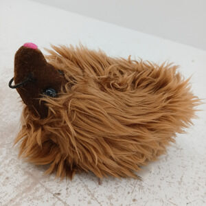 VTG Wallace Berrie Wedgie Plush 1976 Brown Stuffed Animal Hedgie Hedgehog Rare